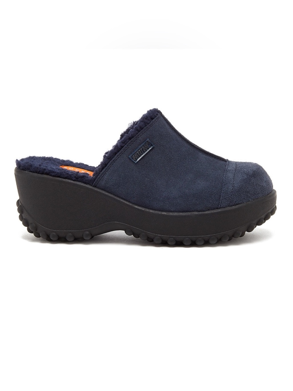 Rocket Dog Fran Navy Suede Platform Clog